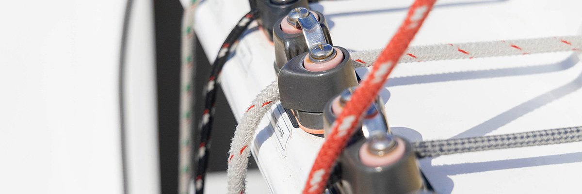lines on a sailboat